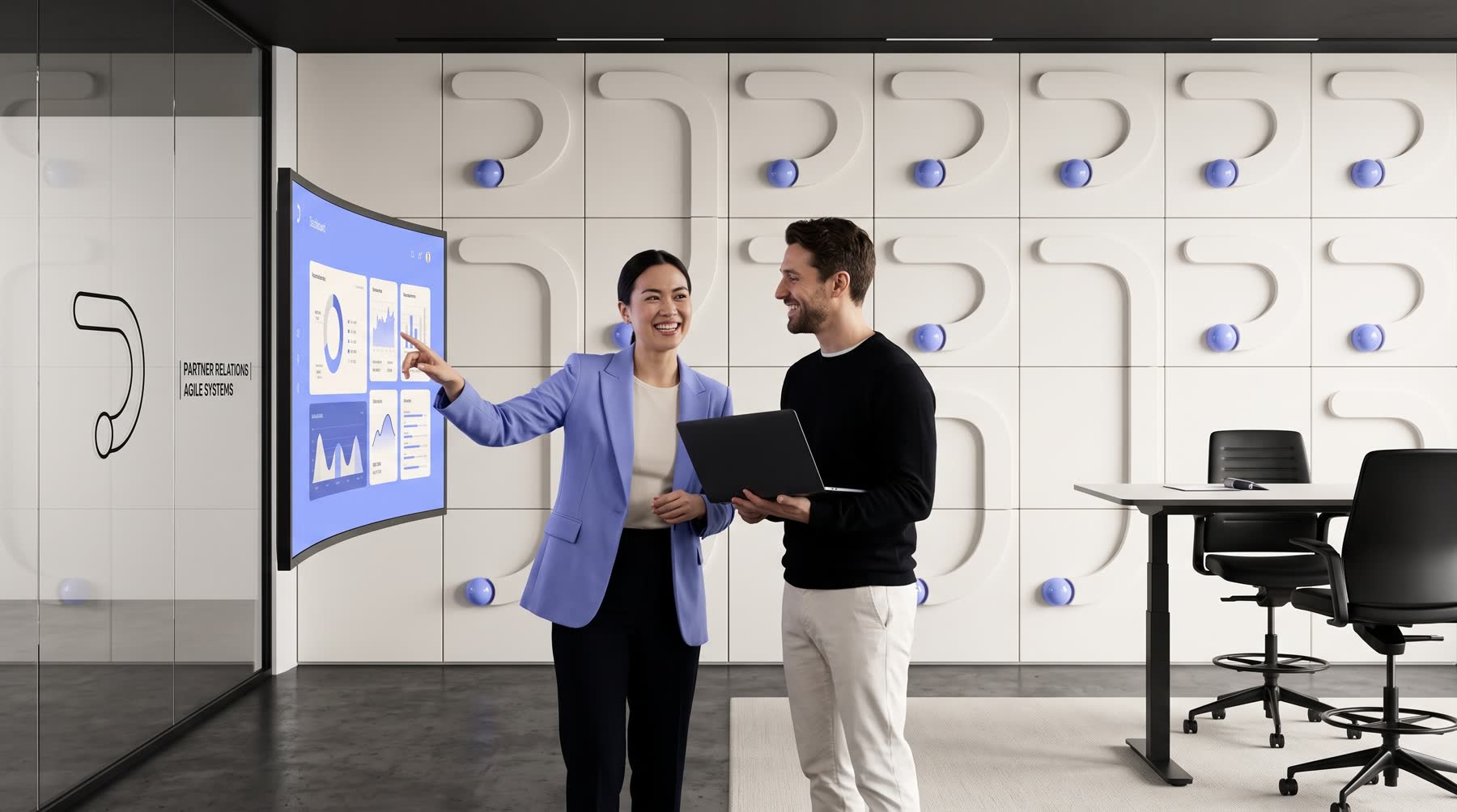 Time da Tech Tsu acompanhando o painel de atendimento por IA